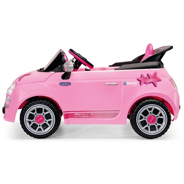 Детский электромобиль Fiat 500 Star Pink R/C, цвет – розовый  